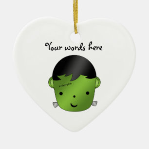 Cute Frankenstein monster Ceramic Ornament