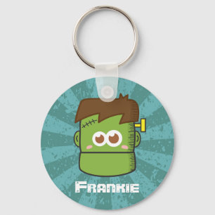 Cute Frankenstein Monster for Halloween Keychain