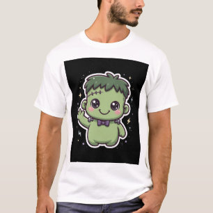 Cute Frankenstein Monster Halloween T-Shirt