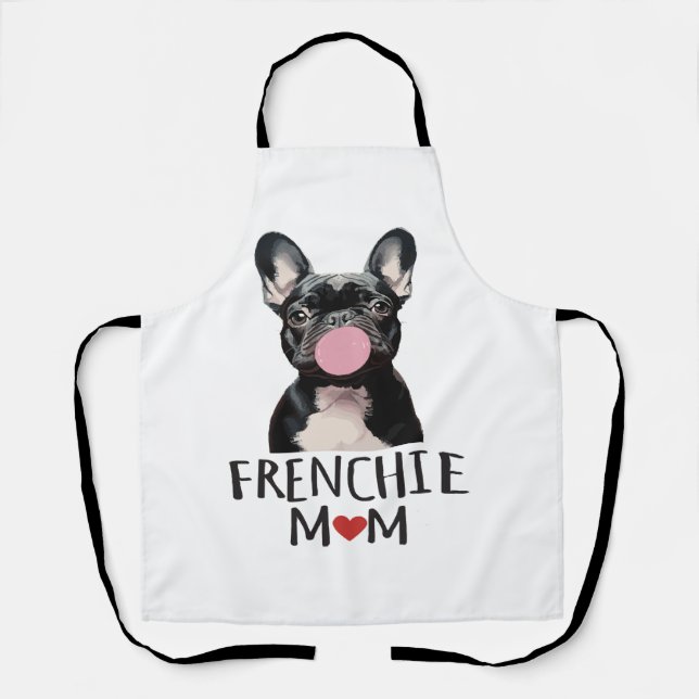 Cute French bulldog Apron (Front)