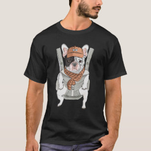 Cute French Bulldog Backpack Frenchie Lover Dog Mo T-Shirt