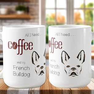 Cute French Bulldog Frenchie Chic Dog Lover  Coffee Mug