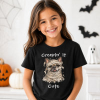 Cute French Bulldog Halloween Mummy Creepin