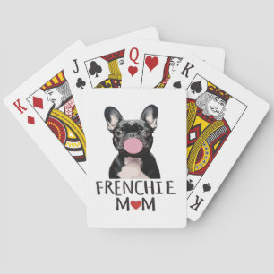 Cute French bulldog Playing Cards