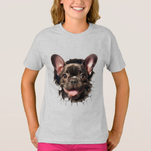 Cute French Bulldog profile T-Shirt