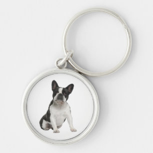 Cute French Bulldog Puppy Dog Keychain