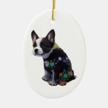 Cute French Bulldog Puppy Flowers