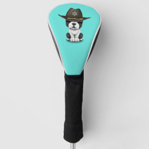 Cute French Bulldog Puppy Sheriff Golf Head Cover