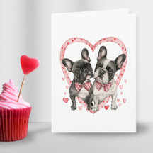 Cute French Bulldog Valentines Day Love Quote