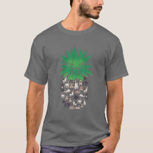 Cute French Bulldogs Pineapple Animal Lovers Men W T-Shirt