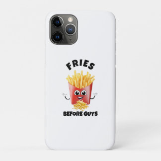  Cute French Fries Cartoon Hoodie &Tee –Funny Food iPhone 11 Pro Case