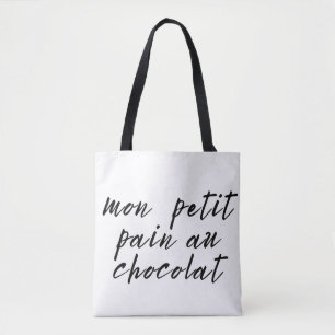 Cute French Term of Endearment Tote Bag