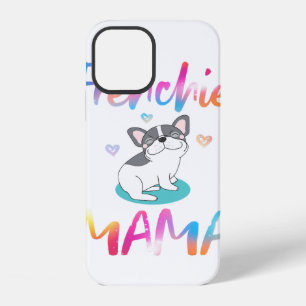 Cute Frenchie Bulldog Mama Colourful iPhone 12 Case