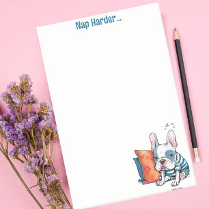 cute Frenchy pet dog, dressed animal, Funny  Post-it Notes