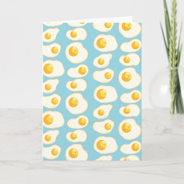 Cute Fried eggs Card (Front)