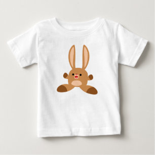 Cute Friendly Cartoon Rabbit Baby T-Shirt