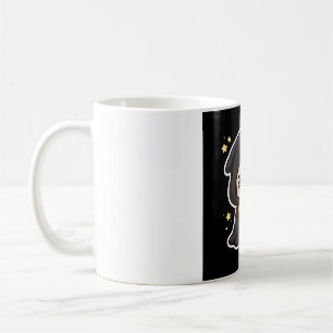 Cute Friendly Grim Reaper Halloween Coffee Mug