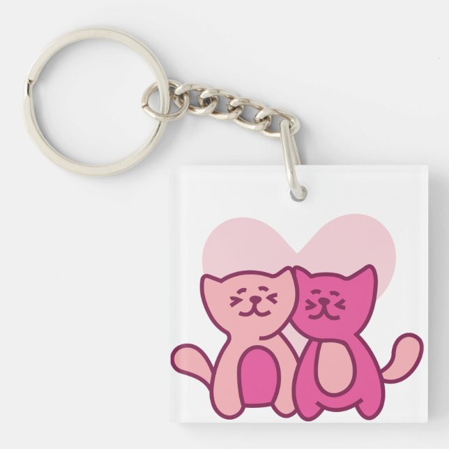 Cute friendship keychain (Front)