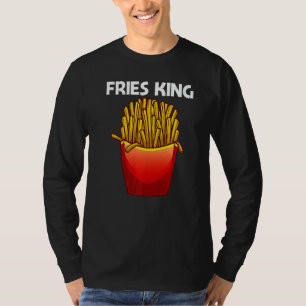 Cute Fries For Men Boys Potato Fries French Fry T-Shirt