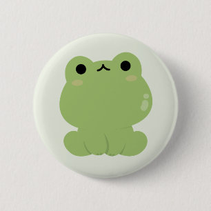 Cute Frog 2 Inch Round Button