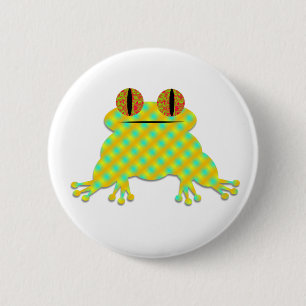 Cute Frog 2 Inch Round Button