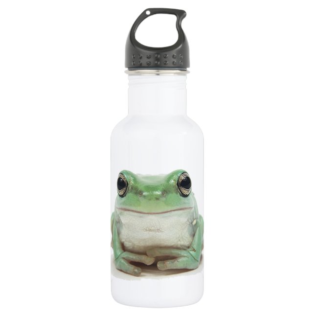 Cute Frog 32 oz. 532 Ml Water Bottle (Front)