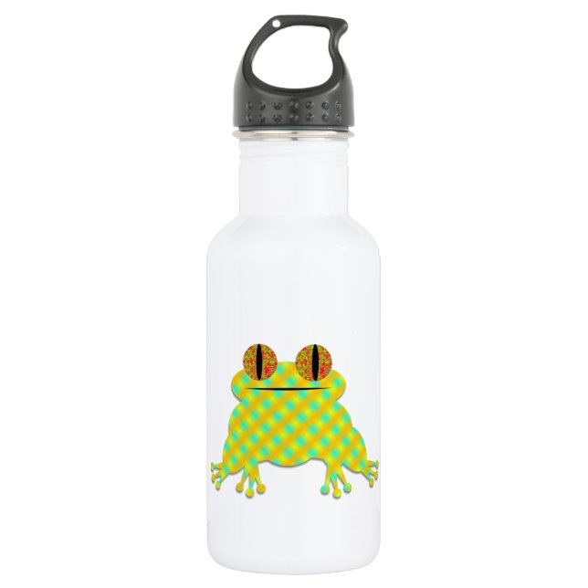 Cute Frog 532 Ml Water Bottle (Front)