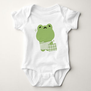 Cute Frog Baby Bodysuit