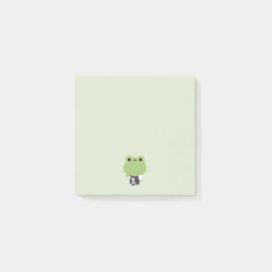 Cute Frog Barista Post-it Notes
