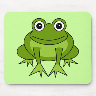 Cute Frog Cartoon - Prince in Training Mouse Pad