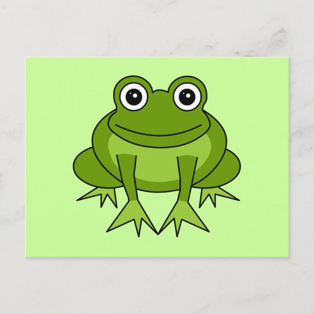 Cute Frog Cartoon - Prince in Training Postcard (Front)
