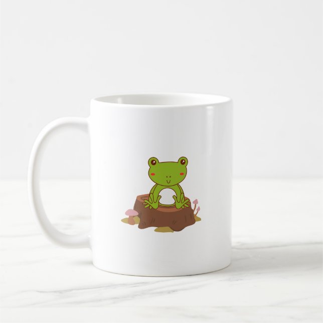 Cute Frog Coffee Cup (Left)