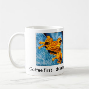 Cute Frog Coffee Mug