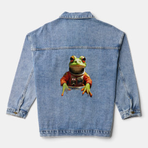 Cute Frog Commander dans navette spatiale