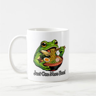 Cute Frog Eating Noodles Coffee Mug