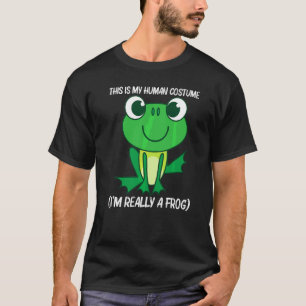 Cute Frog For Men Women Forest Zoo Pet Animal Catc T-Shirt