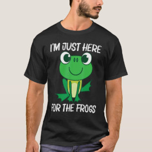 Cute Frog For Men Women Forest Zoo Pet Animal Catc T-Shirt