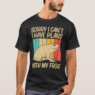 Cute Frog For Men Women Toad Catcher Pet Animal 4 T-Shirt