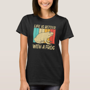 Cute Frog For Men Women Toad Catcher Pet Animal T-Shirt
