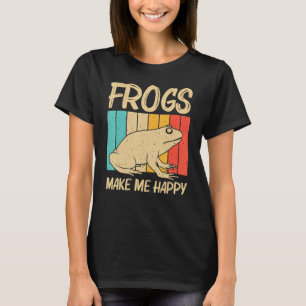Cute Frog For Men Women Toad Catcher Pet Animal T-Shirt