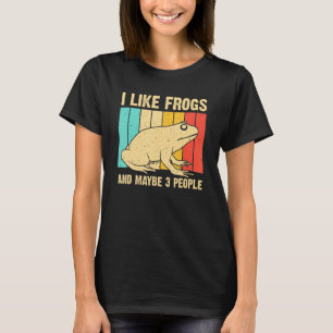 Cute Frog For Toad Men Women Amphibian Animals T-Shirt
