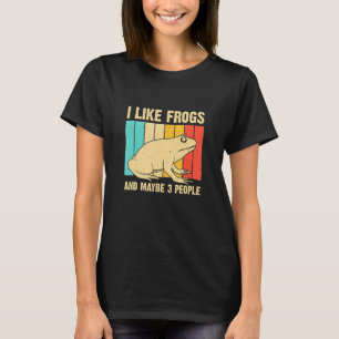 Cute Frog For Toad Men Women Amphibian Animals T-Shirt