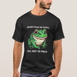 Cute frog funny frog lover kawaii frog funny toad T-Shirt