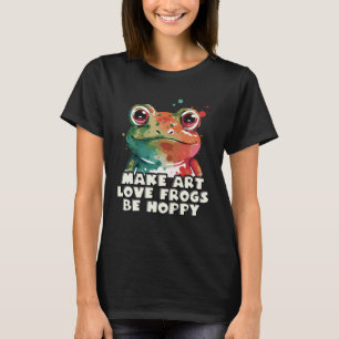 Cute Frog Happiness Pun T-Shirt
