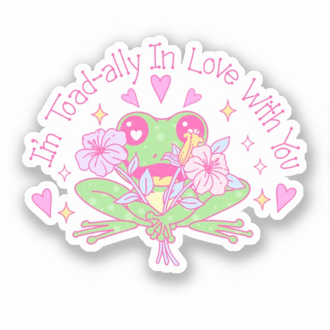 Cute Frog - I'm Totally In Love With You (Front)