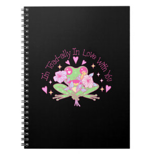 Cute Frog - I'm Totally In Love With You Notebook