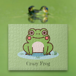 Cute Frog  Jigsaw Puzzle