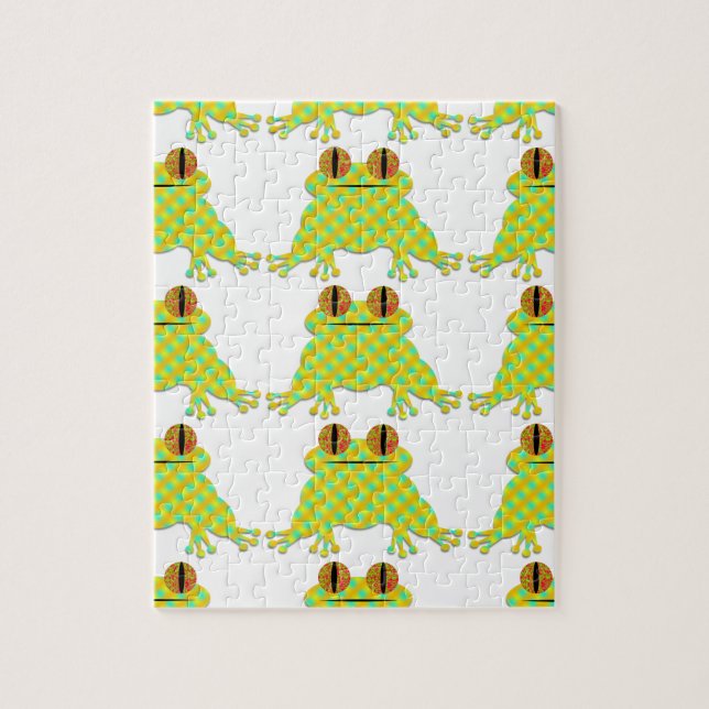 Cute Frog Jigsaw Puzzle (Vertical)