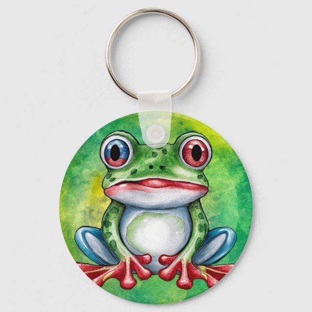 Cute Frog Keychain (Front)
