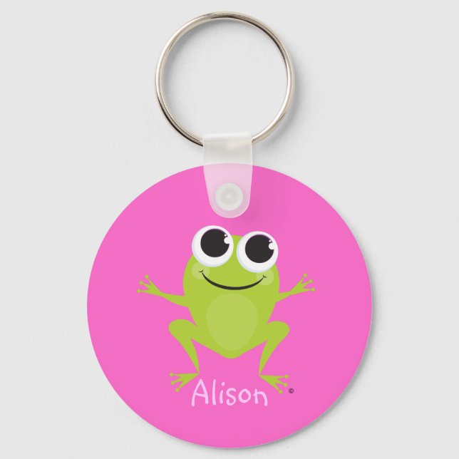 Cute Frog Keychain (Front)